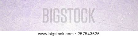 Abstract Illustration Of Anti-flash White Impasto Banner Background, Digitally Generated