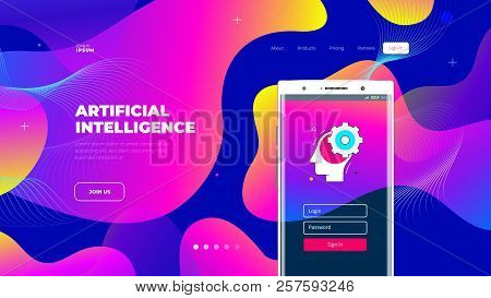 color gradient site vector