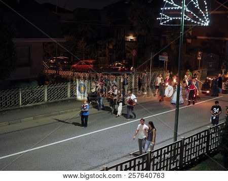 Festa Patronale Dei Corpi Santi (meaning Patronal Festival Of The Holy Bodies) In Settimo Torinese
