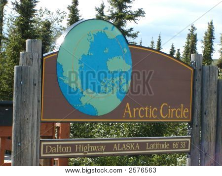 Arctic Circle Sign