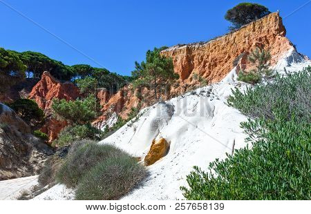 Portugal, Algarve, Albufeira, The Praia Da Falesia