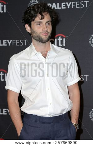 LOS ANGELES - SEP 10:  Penn Badgley at the 2018 PaleyFest Fall TV Previews - 