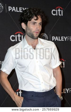 LOS ANGELES - SEP 10:  Penn Badgley at the 2018 PaleyFest Fall TV Previews - 