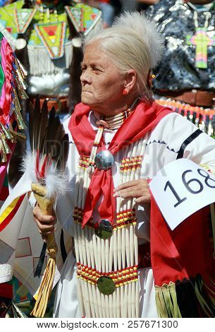 Denver, Colorado - September 8, 2018: 29th Annual Friendship Powwow And American Indian Cultural Cel
