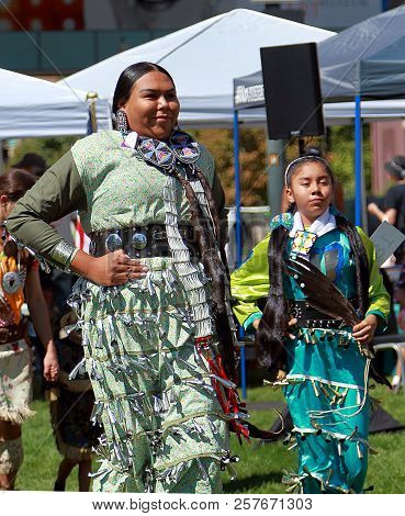 Denver, Colorado - September 8, 2018: 29th Annual Friendship Powwow And American Indian Cultural Cel