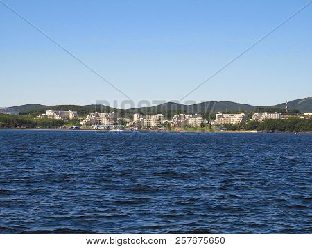 Vladivostok,primorsky Kray / Russia - September 8 2018: Far Eastern Federal University Campus In Vla