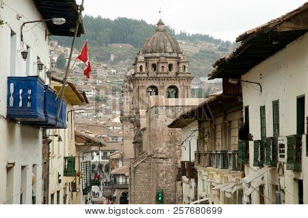 Company Of Jesus Church Tower - Cusco - Peru