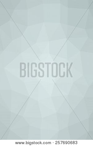 Abstract Illustration Of Vertical Gainsboro Triangle Polygon Background, Digitally Generated
