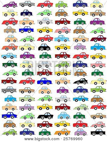 coleção de carros