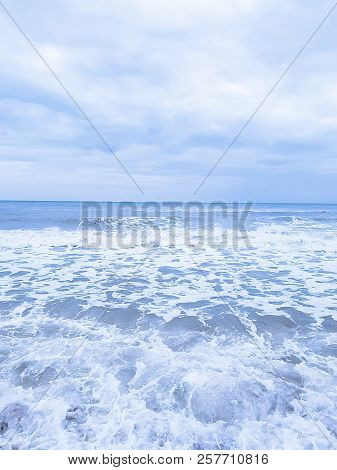 Beautiful Sea Storm On The Beach Coastal, Cold, Dander, Landscape