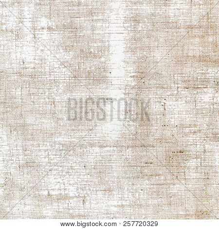 Atristic Square Background - Back Side Of Primed Cotton Canvas
