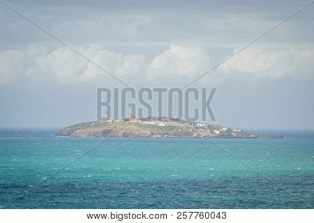 Saaidia Island And Waves