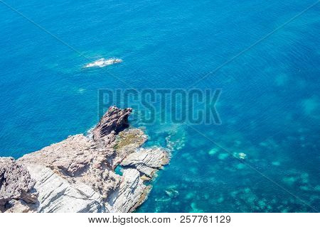 Saaidia Island And Waves