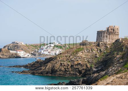 View On The Sighting Tower Of The Sa Mesquida Town Of The Spanish Island