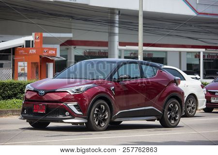 Toyota Chr Subcompact Crossover Suv Hybrid Car.