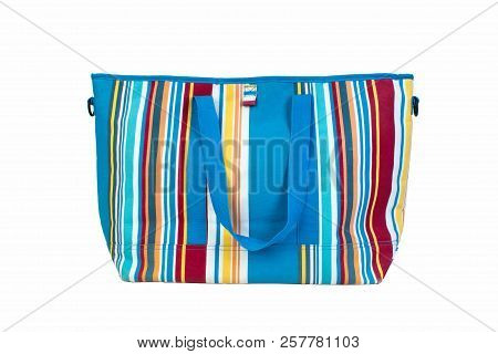 Summer Bag Isolated On White Background. Thermo Bag.