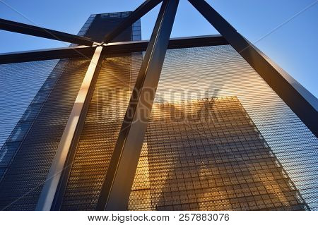 Paris, France - August 18, 2018: National Library Of France - Francois Mitterrand (bibliotheque Nati