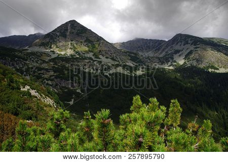 Stormy landscape in Retezat Mountains, Romania, Europe