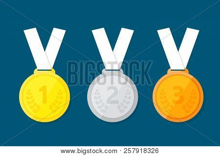 Sports Medal For The Top Three Winners.