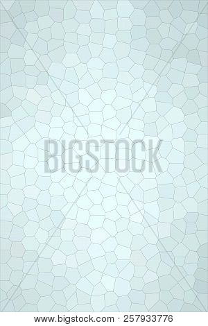 Abstract Illustration Of Vertical Gainsboro Pastel Little Hexagon Background, Digitally Generated