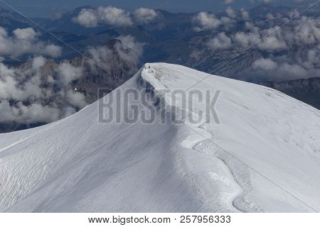 Close Up Of Beautiful Mountain Top Pic. France