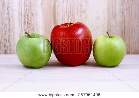 Beautifully Laid Out Fresh Summer Fruits On A Background Of Cutting Boards