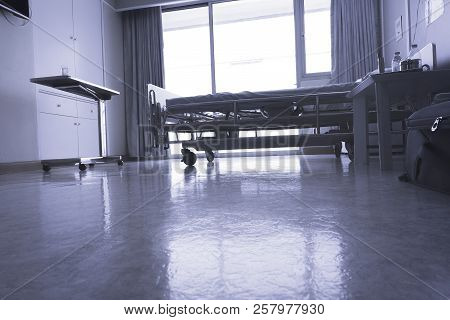 Hospital Standard Vip Room With Beds And Comfortable Medical Equipped