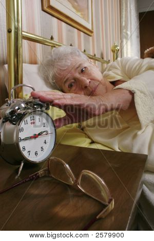 Senior Woman Surprised