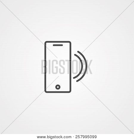 Mobile Phone Icon. Element Of Web Icon For Mobile Concept And Web Apps. Isolated Mobile Phone Icon C