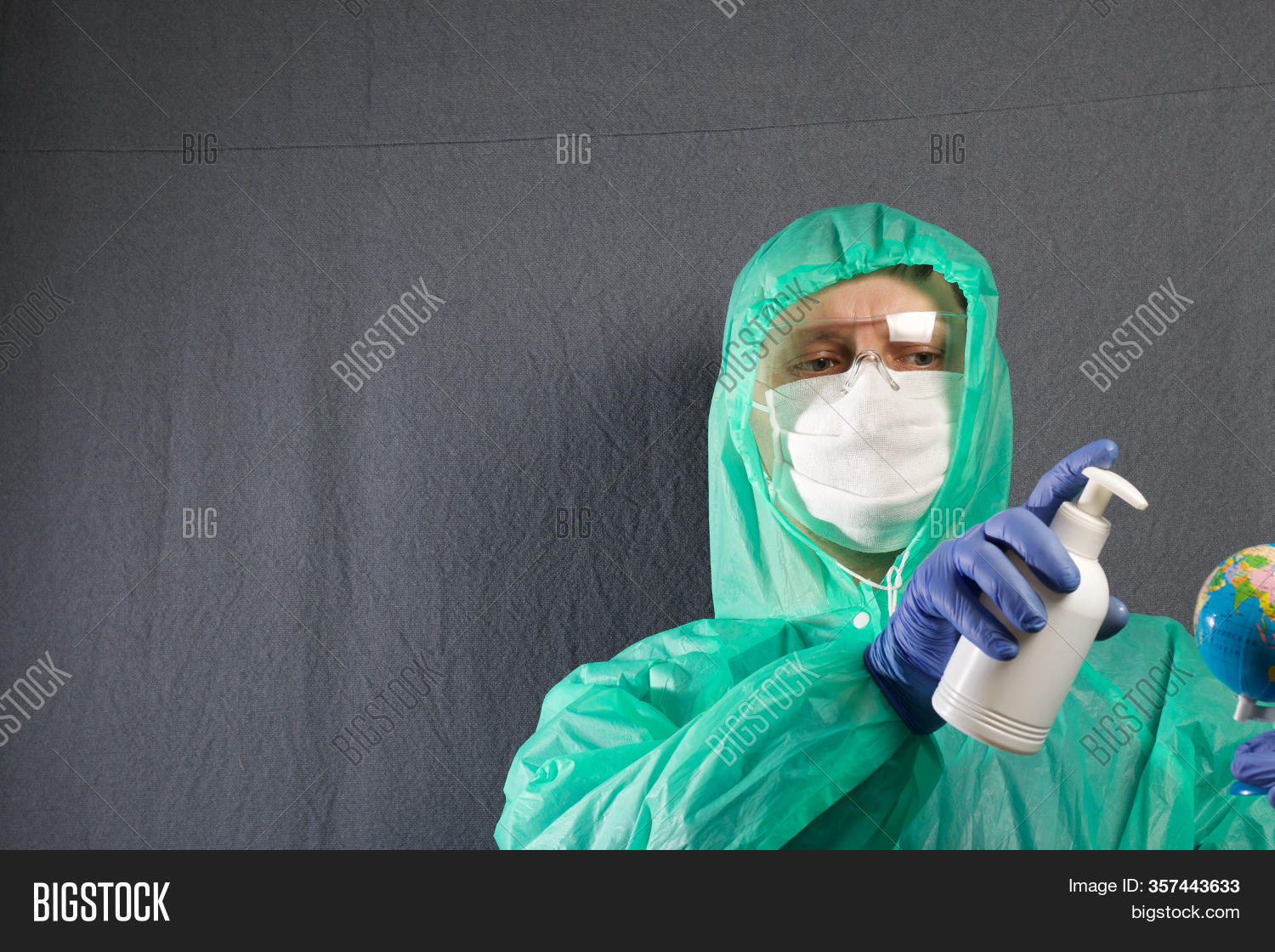 Man Protective Gauze Image & Photo (Free Trial) Bigstock