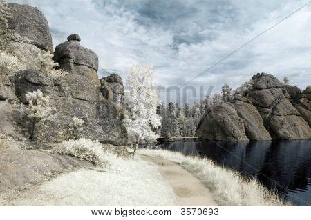 Sylvan jeziora w podczerwieni