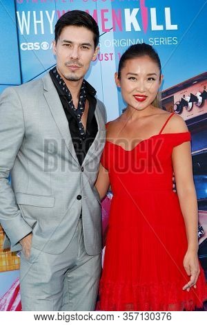 LOS ANGELES - AUG 7:  Lewis Tan, Li Jun Li at the 