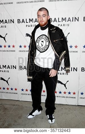 LOS ANGELES - NOV 21:  Angus Cloud at the 'PUMA x Balmain- created with Cara Delevingne' LA Launch Event at the Milk Studios on November 21, 2019 in Los Angeles, CA