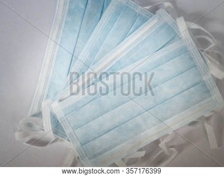 Antibacterial Protective Mask. Coronavirus Protection.hygiene Is Very Important To Avoid Infection O