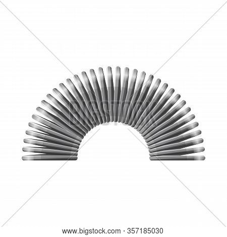 Vector Illustration Of Coil And Plastic Icon. Web Element Of Coil And Spiral Stock Vector Illustrati