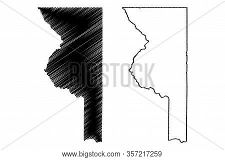 Sumter County, Florida (u.s. County, United States Of America, Usa, U.s., Us) Map Vector Illustratio