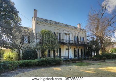 Augusta, Georgia/united States- January 7: The Old Government House In Augusta, Georgia. Built In 18