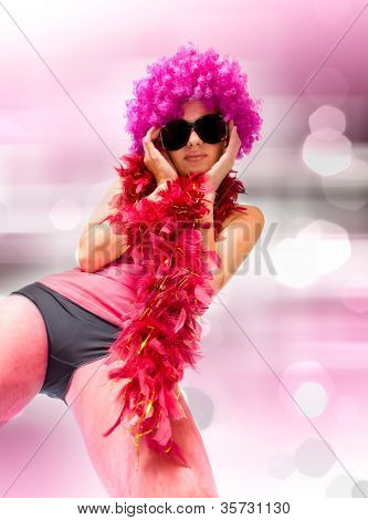 bella donna sessuale. stile di danza