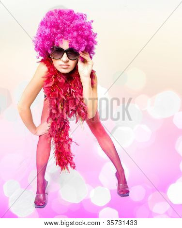 bella donna sessuale. stile di danza