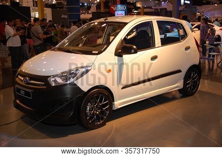 Pasay, Ph - Apr. 1: Hyundai I10 At 8th Manila International Auto Show On April 1, 2012 In World Trad