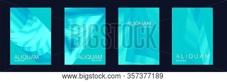Business Cosmic Background. Classic Blue And Indigo Vintage Paper Gradient Texture. Light And Stylis