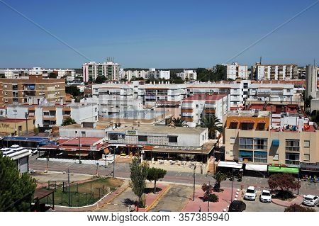 Matalascanas, Spain - July 10, 2011:the Resort Town Of Matalascanas On The Atlantic Ocean