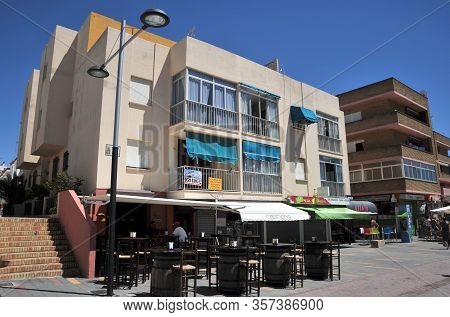 Matalascanas, Spain - July 10, 2011:the Resort Town Of Matalascanas On The Atlantic Ocean