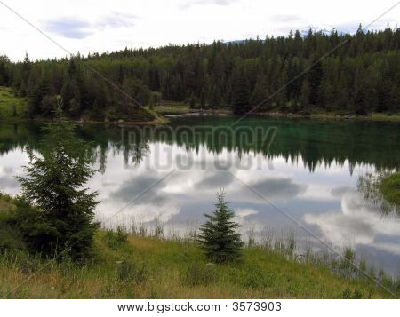 Reflexiones sobre un lago Glacial