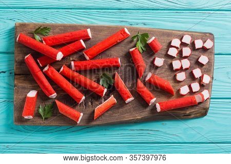Crab Sticks From Fish Protein
