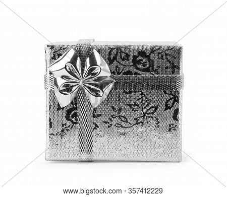 Gift Box Isolated On A White Background