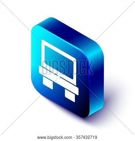 Isometric Fuse Of Electrical Protection Component Icon Isolated On White Background. Melting Breakin