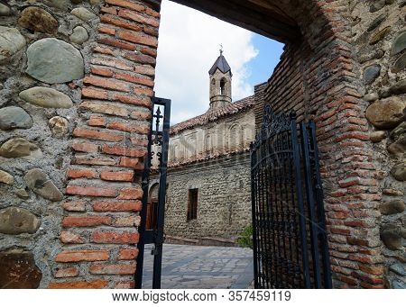 View Through The Arch On Church Of St. Gevorg In Sighnaghi.