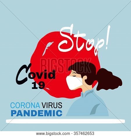 Coronovirus Alert.  Epidemic, Pandemic  Disease Concept. Vector Illustration.