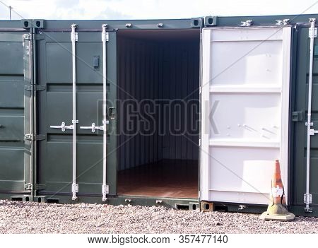 Storage Container Sunset